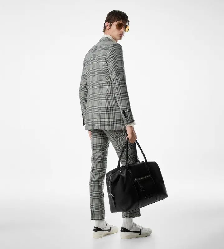 SHADOW CHECK DYLLAN SUIT BLACK/WHITE online